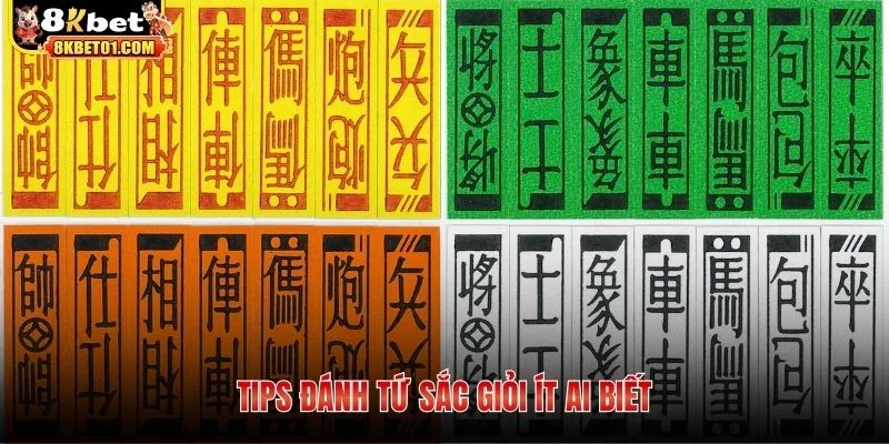 Tips đánh Tứ Sắc giỏi ít ai biết